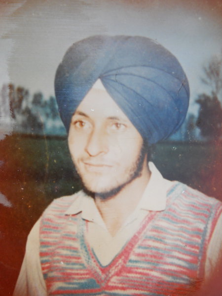 Photo of Balwinder Singh, victim of extrajudicial execution between September 1, 1991 and September 30,  1991, in Mallanwala, by Punjab Police