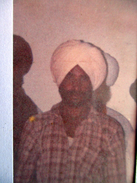 Photo of Prem Singh, victim of extrajudicial execution on October 15, 1989, in Arif Ke CRPF Camp, by Central Reserve Police Force