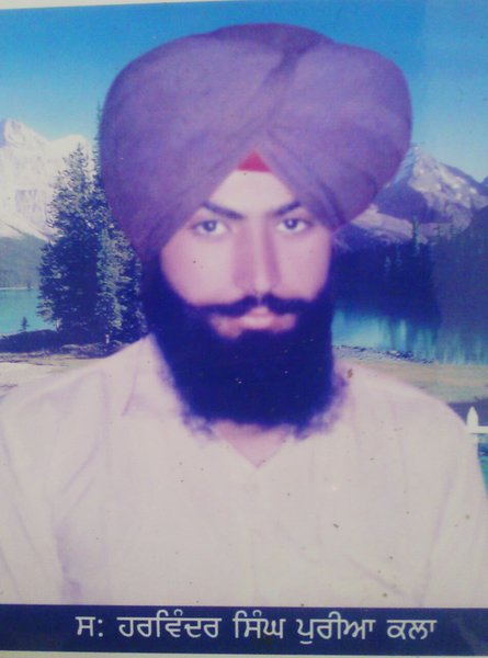 Photo of Harvinder Singh,  disappeared between September 23, 1992 and September 30,  1992, in Amritsar,  by Punjab Police