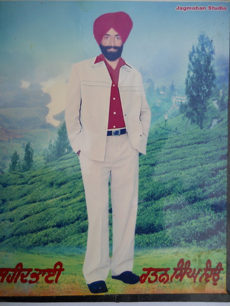 Photo of Ratan Singh, victim of extrajudicial execution on June 30, 1991, in Dhariwal, by Punjab Police