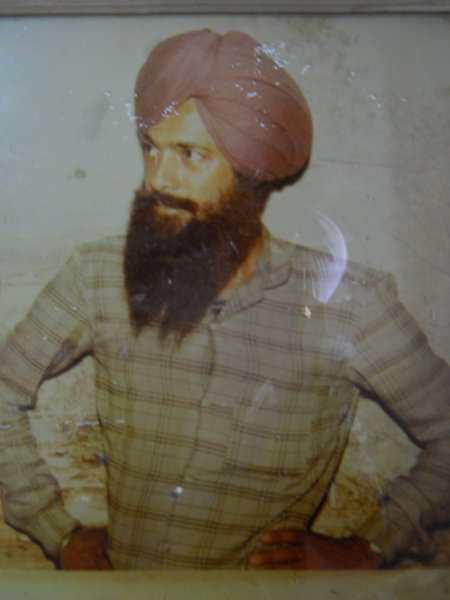 Photo of Jasbir Singh, victim of extrajudicial execution on June 30, 1991, in Dhariwal, by Punjab Police