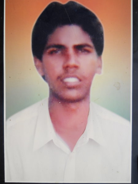 Photo of Pargat Maseeh, victim of extrajudicial execution on December 30, 1992, in Gurdaspur, by Punjab Police