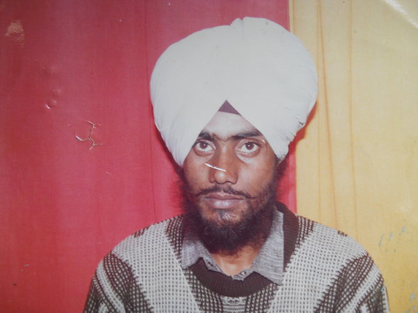 Photo of Heera Singh, victim of extrajudicial execution on May 09, 1992, in Dhariwal, by Punjab Police