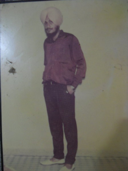 Photo of Amarjit Singh, victim of extrajudicial execution on April 07, 1992, in Kahnuwan, by Punjab Police