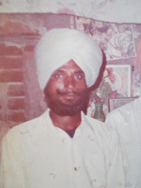 Photo of Balwant Singh, victim of extrajudicial execution on February 26, 1991, in Dhapai, Qadian, by Punjab Police; Central Reserve Police Force