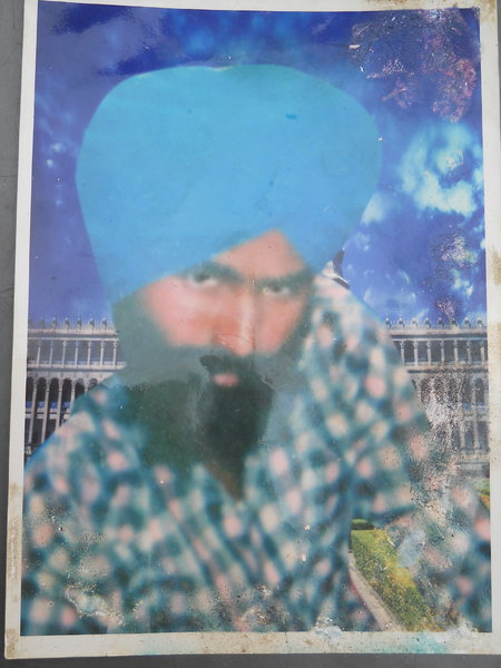 Photo of Karnail Singh, victim of extrajudicial execution between January 1, 1989 and October 9,  1989 by Unknown type of security forces, in Majitha, by Punjab Police