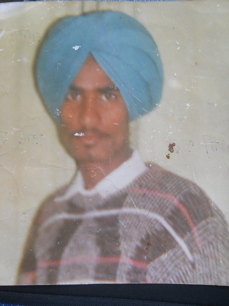 Photo of Buta Singh, victim of extrajudicial execution between March 18, 1992 and March 30,  1992, in Ghuman, by Punjab Police