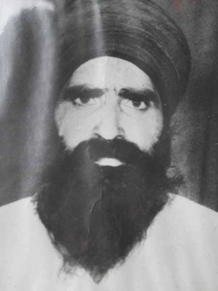 Photo of Satnam Singh, victim of extrajudicial execution on December 09, 1990, in Kahnuwan,  by Border Security Force, in Kahnuwan, Gurdaspur, by Punjab Police