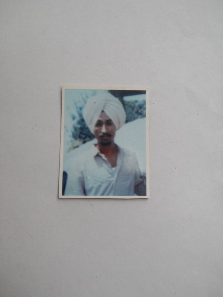 Photo of Iqbal Singh, victim of extrajudicial execution between June 1, 1987 and August 1,  1987, in Amritsar, by Punjab Police