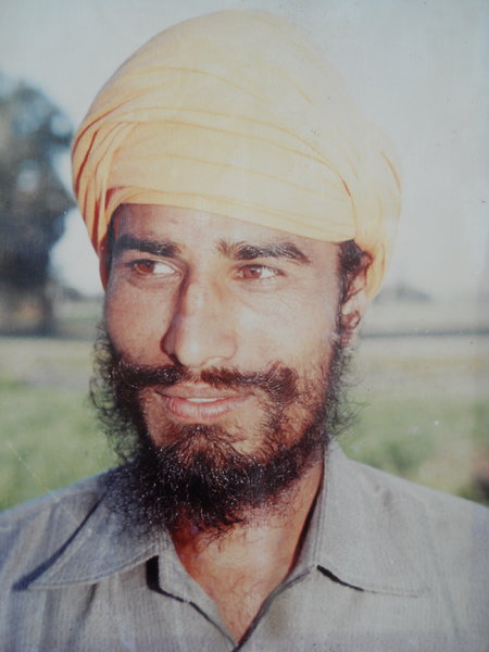 Photo of Balbir Singh, victim of extrajudicial execution between April 1, 1991 and April 10,  1991Punjab Police