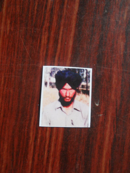 Photo of Avtar Singh, victim of extrajudicial execution on November 23, 1988, in Ludhiana, by Punjab Police