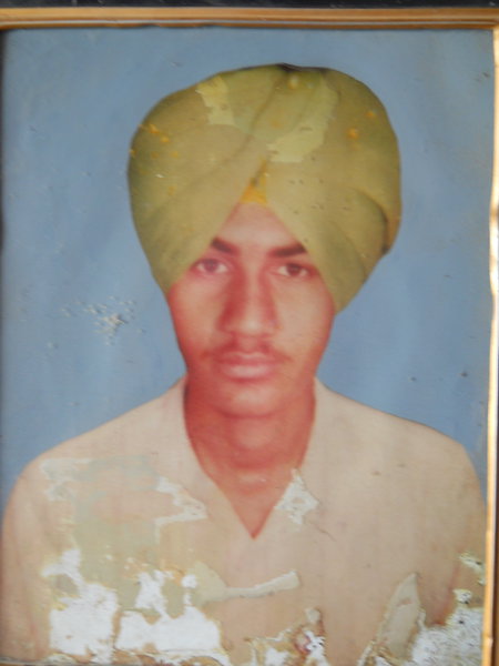 Photo of Surjit Singh, victim of extrajudicial execution on December 11, 1991, in Sri Hargobindpur, by Punjab Police