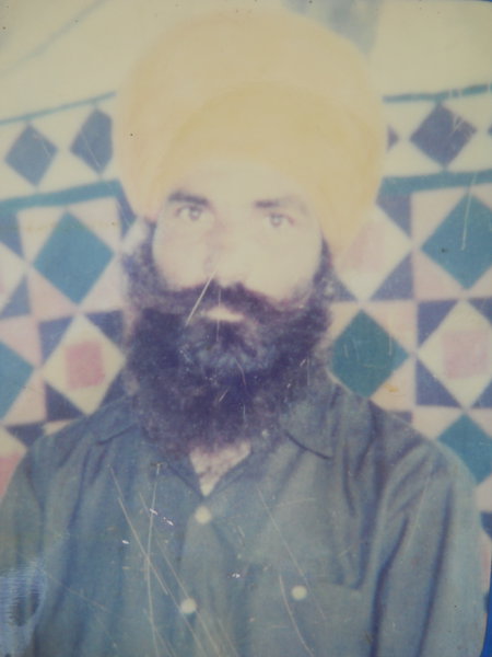 Photo of Gurdeep Singh, victim of extrajudicial execution between November 15, 1991 and December 15,  1991, in Kamalpur,  by Border Security ForceUnknown type of security forces