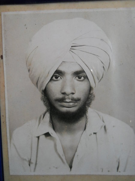 Photo of Jarnail Singh, victim of extrajudicial execution between November 5, 1992 and November 6,  1992, in Mahilpur, by Punjab Police