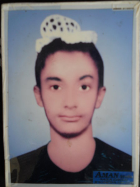 Photo of Balbir Singh, victim of extrajudicial execution between May 1, 1992 and May 30,  1992, in Mahilpur, by Punjab Police