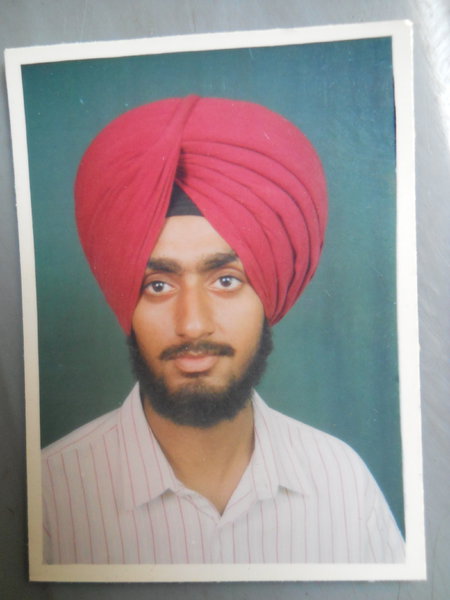 Photo of Kamaljit Singh, victim of extrajudicial execution on April 27, 1992, in Jalandhar,  by Criminal Investigation Agency, in Jalandhar, by Criminal Investigation Agency