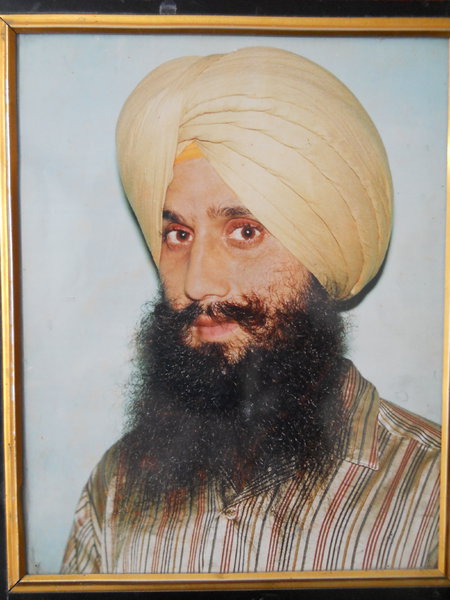 Photo of Kanwaljit Singh, victim of extrajudicial execution on September 09, 1992, in Phillaur, by Punjab Police