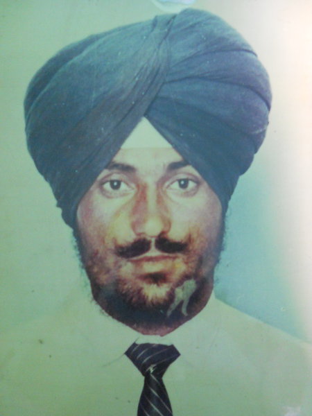 Photo of Dhandev Singh, victim of extrajudicial execution on July 10, 1989, in Bhulath, by Punjab Police