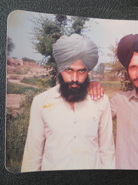 Photo of Sukhdev Singh, victim of extrajudicial execution on July 16, 1990, in Kapurthala, by Punjab Police
