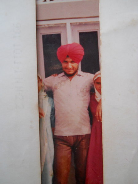 Photo of Mohan Singh, victim of extrajudicial execution between April 17, 1991 and April 30,  1991, in Kapurthala, by Punjab Police