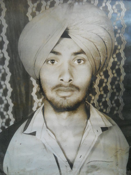 Photo of Sharanjit Singh, victim of extrajudicial execution on March 03, 1992, in Jandiala, by Punjab Police