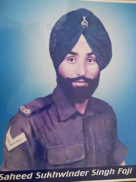 Photo of Sukhwinder Singh, victim of extrajudicial execution between September 15, 1991 and September 30,  1991, in Bhulath, by Punjab Police