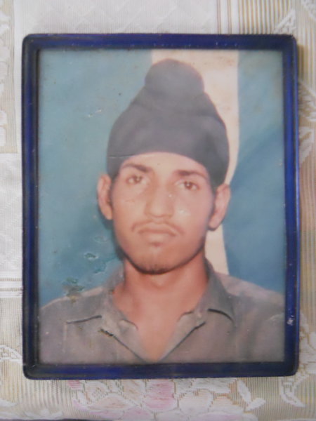 Photo of Jagjit Singh, victim of extrajudicial execution on June 23, 1993, in Dhilwan, by Punjab Police