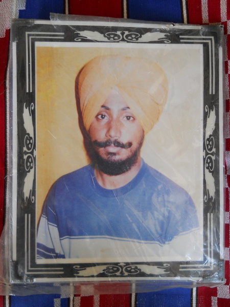 Photo of Sukhwinder Singh, victim of extrajudicial execution on July 09, 1990, in Kapurthala,  by Punjab Police; Central Reserve Police Force, in Kapurthala, by Punjab Police; Central Reserve Police Force