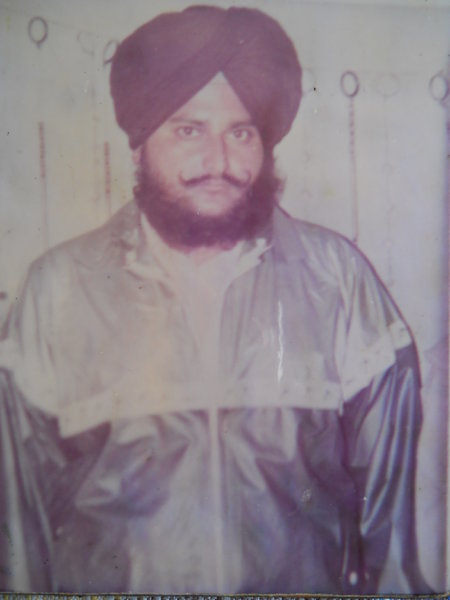 Photo of Pritpal Singh, victim of extrajudicial execution on July 20, 1992Punjab Police