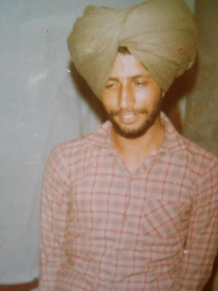 Photo of Gurcharn Singh, victim of extrajudicial execution on February 28, 1989, in Patiala, by Punjab Police