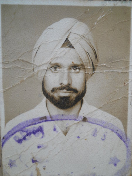 Photo of Jageer Singh, victim of extrajudicial execution on February 02, 1992, in Jagraon, by Punjab Police
