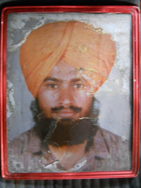 Photo of Gurmukh Singh, victim of extrajudicial execution on February 19, 1993Punjab Police