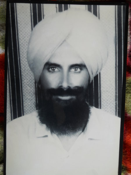 Photo of Jagtar Singh, victim of extrajudicial execution on August 21, 1992Punjab Police