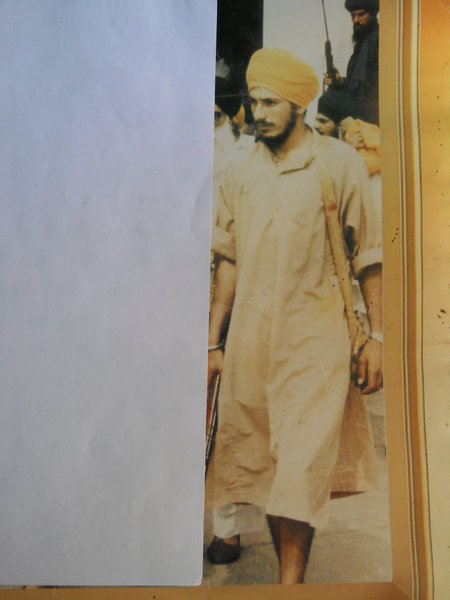 Photo of Sarvan Singh, victim of extrajudicial execution between April 1, 1989 and April 30,  1989, in Ladda Kothi, by Punjab Police