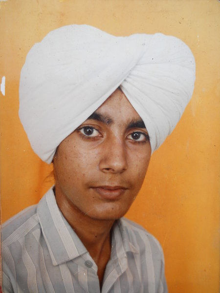 Photo of Tapinder Singh, victim of extrajudicial execution on October 10, 1992, in Maloud, by Punjab Police
