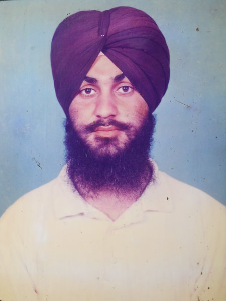 Photo of Harbans Singh, victim of extrajudicial execution on March 03, 1993, in Mann, Jagraon, by Punjab Police