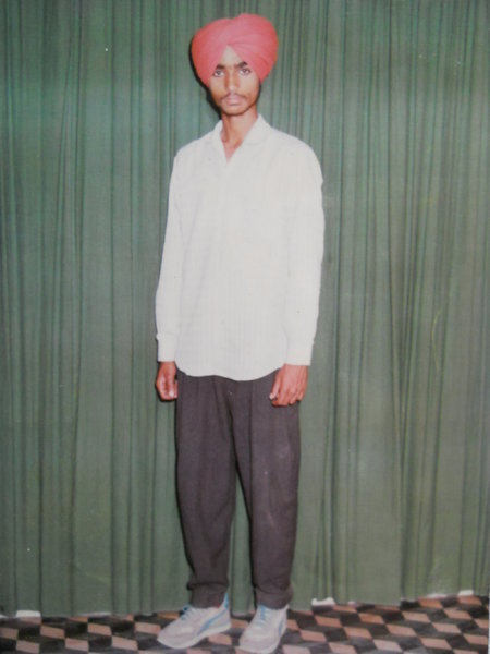 Photo of Randhir Singh, victim of extrajudicial execution on December 31, 1992, in Jagraon, by Punjab Police