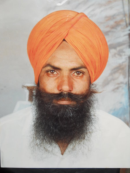 Photo of Baldev Singh, victim of extrajudicial execution on June 23, 1991, in Mansa, by Punjab Police