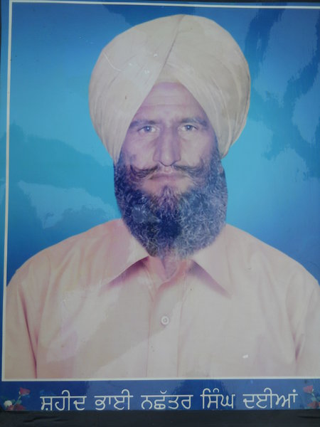 Photo of ਨਛੱਤਰ ਸਿੰਘ , ਗੈਰ ਕਾਨੂੰਨੀ ਹੱਤਆਿ ਦਾ/ਦੀ ਪੀੜਤ ਦੀ ਤਾਰੀਖ਼ ਜੂਨ ੨੧, ੧੯੯੨, in Boha, by ਪੰਜਾਬ ਪੁਲਿਸ