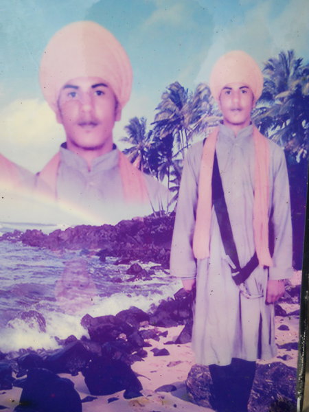 Photo of Harjinder Singh, victim of extrajudicial execution on March 03, 1989, in Ghal Kalan, Bhagha Purana, Moga CIA Staff, Moga,  by Punjab Police; Border Security Force; Central Reserve Police Force, in Ghal Kalan, by Punjab Police
