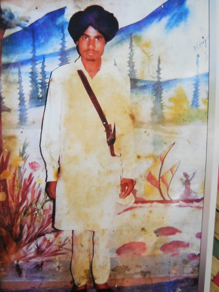 Photo of Veerm Singh,  disappeared between October 15, 1993 and November 15,  1993, in Bhagha Purana,  by Punjab Police
