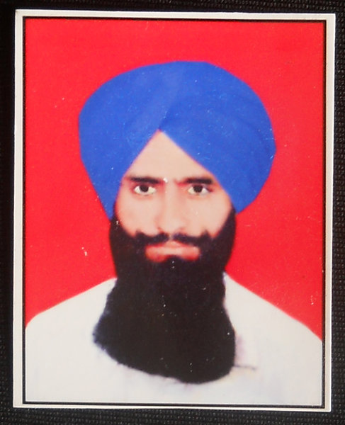 Photo of Bhola Singh, victim of extrajudicial execution on August 07, 1990, in Moga, by Punjab Police