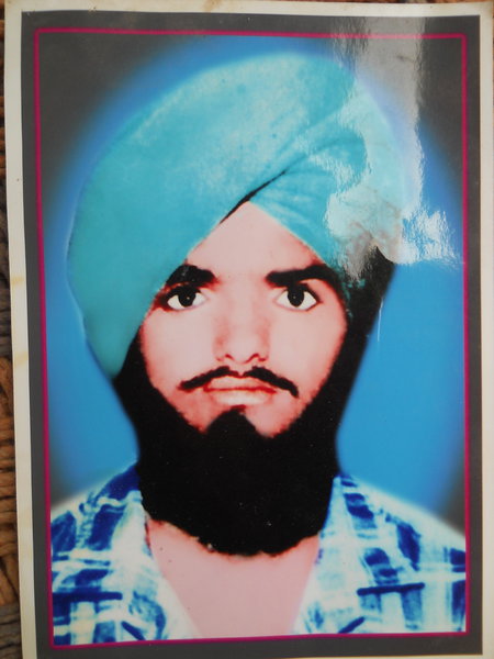 Photo of Chamkaur Singh, victim of extrajudicial execution between June 12, 1992 and July 6,  1992Unknown type of security forces