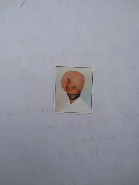 Photo of Makhan Singh, victim of extrajudicial execution between August 1, 1992 and August 30,  1992Punjab Police