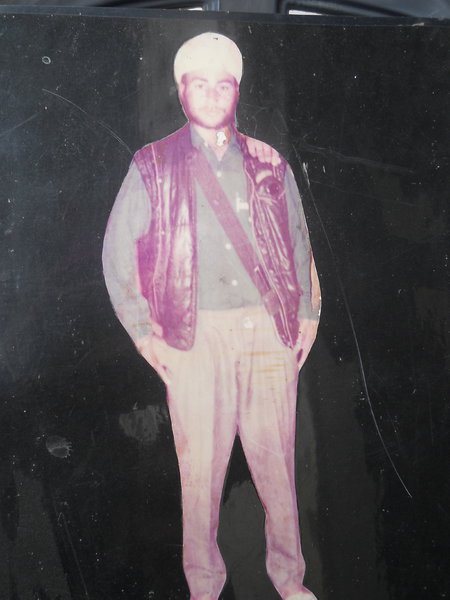 Photo of Anokh Singh, victim of extrajudicial execution on October 11, 1991, in Mamdot, by Punjab Police