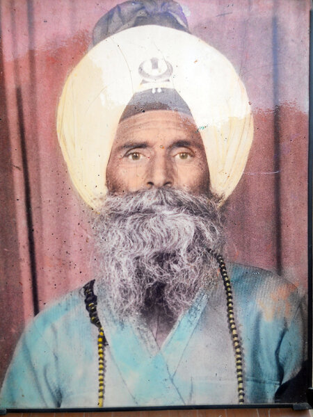 Photo of Jeet Singh, victim of extrajudicial execution between February 15, 1989 and March 15,  1989, in Kharar, by Punjab Police