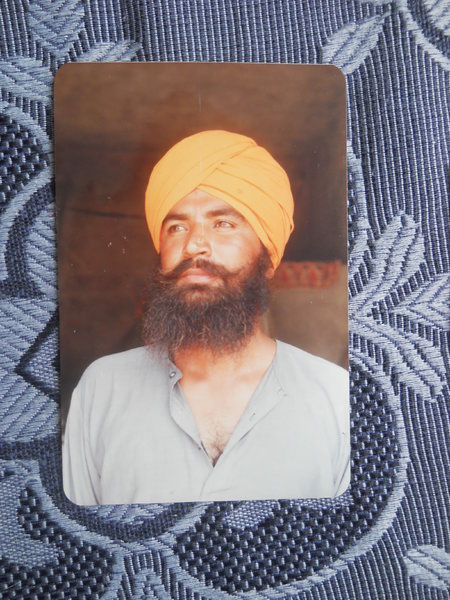 Photo of Harbhajan Singh, victim of extrajudicial execution on October 09, 1990, in Kharar, by Punjab Police