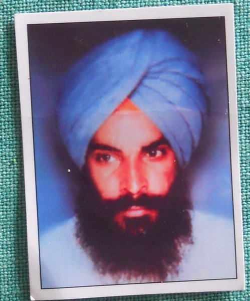 Photo of Kulwant Singh, victim of extrajudicial execution on July 22, 1991, in Sunam,  by Punjab Police; Central Reserve Police Force, in Sunam, by Punjab Police; Central Reserve Police Force