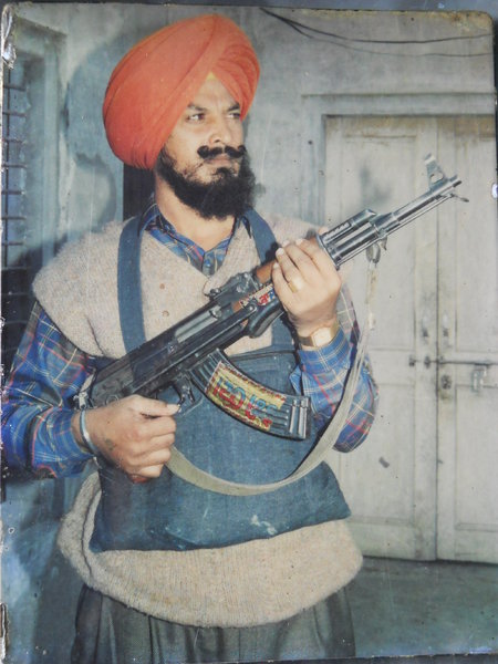 Photo of Lakhwinder Singh, victim of extrajudicial execution between July 1, 1992 and July 7,  1992, in Sangrur, by Punjab Police