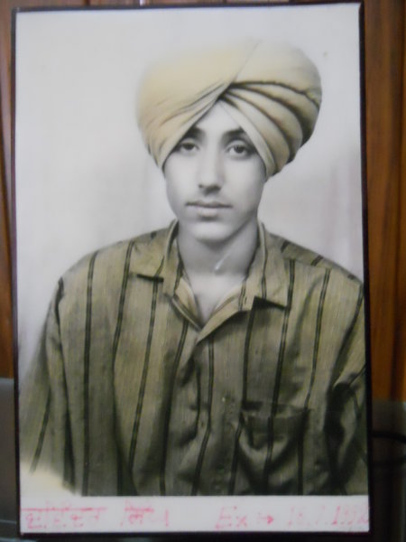 Photo of Davinder Singh, victim of extrajudicial execution on July 16, 1992, in Sangrur, by Punjab Police